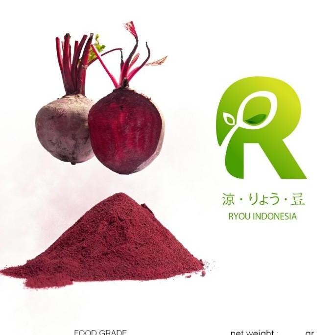 

(Expert) Premium Pure Beetroot Organic Powder 40gr bubuk bit warna red velvet