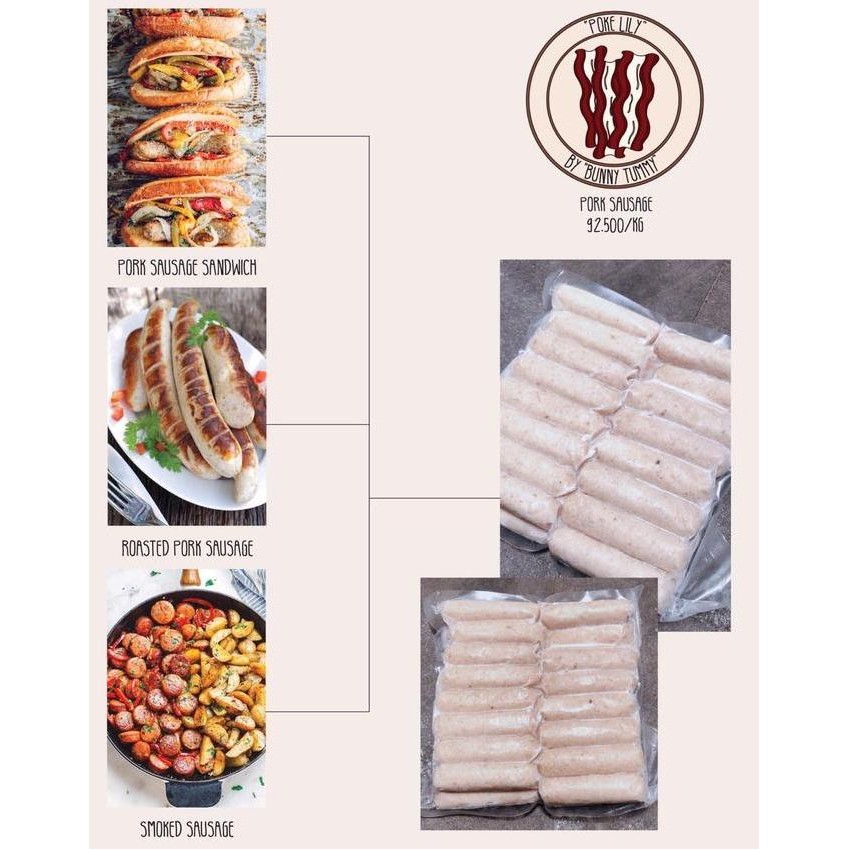 

JH8 300 SOSIS BABI PORK SAUSAGE ASIN MAKANAN BEKU FROZEN SURABAYA SBY BEKU