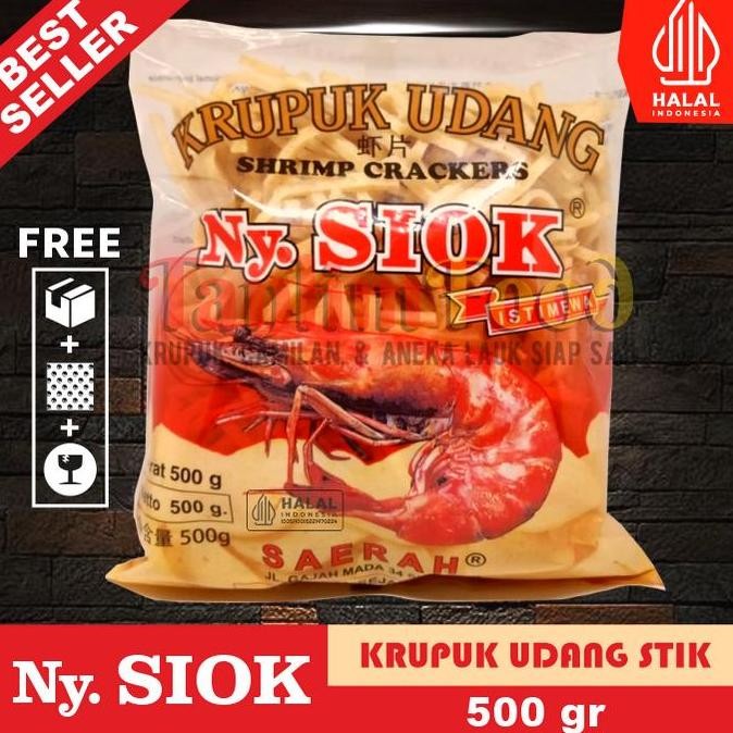 

JH8 Krupuk Kerupuk Udang Stik / Stick Ny Siok