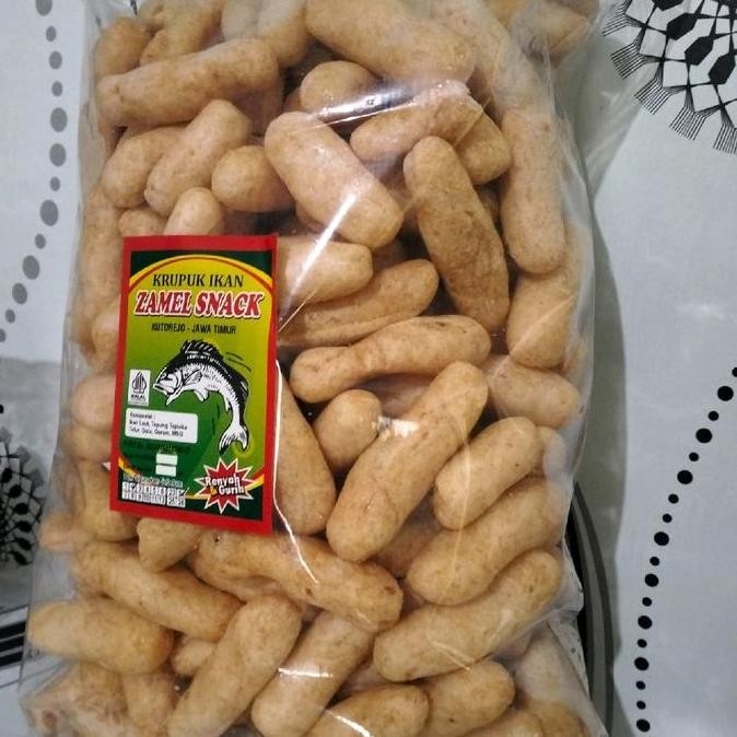 

JH8 Krupuk ikan amplang 500g Food Snack Kerupuk