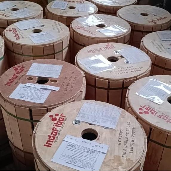 fig8 kabel udara 12core/ fig8 mini ku 12 core 2000meter INDOFIBER