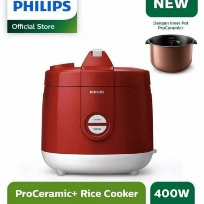 *#*#*#] Magic Com Philips 2 Liter HD3131/32 Merah