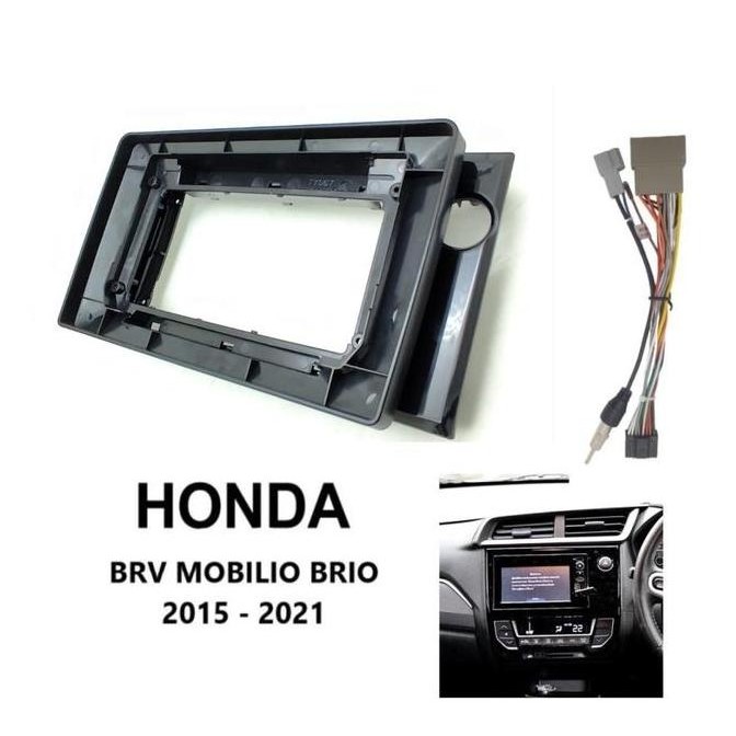 '' Frame Head Unit Android  10 Inch Honda Mobilio Brio Brv2016 -2019 ''