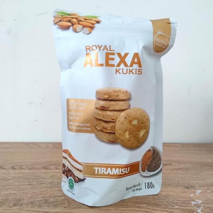 

Kue Kering Kukis Gluten Free 180g Bebas Gluten Telur Pengawet - Royal Alexa