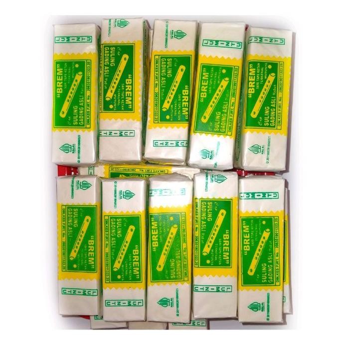 

Paket 10 Pack Brem Madiun Cap Suling Gading isi 4 Keping Manis Food