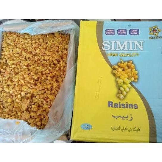 

Raisin Raisins Kismis MUTIARA SIMIN Emas Tanpa Biji 1000 gr gram 1 kg