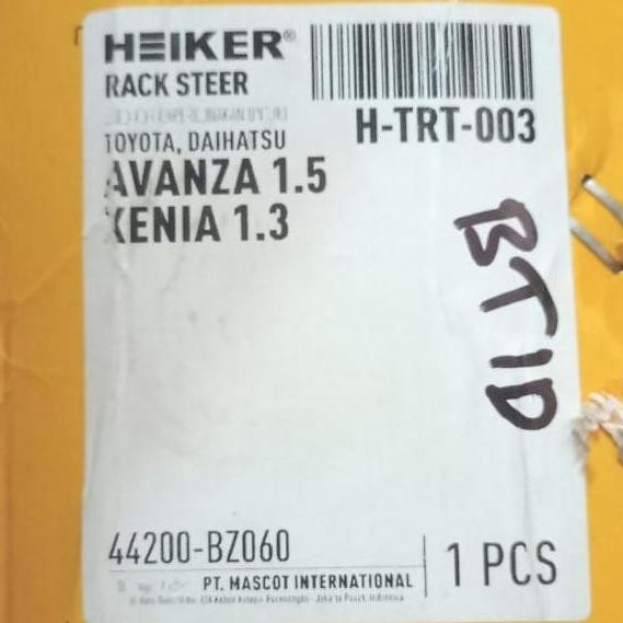Rack Steer / Steering Rack Assy Avanza Xenia Oli Heiker Top Barang
