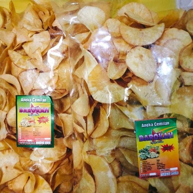 

Keripik singkong original balado 1kg pak