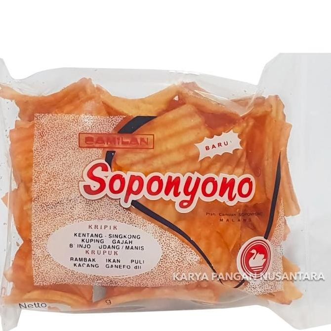

KERIPIK SINGKONG BALADO SOPONYONO ORIGINAL KRIPIK SINGKONG KEJU SOPONYONO SINGKONG KEJU BALADO ASLI MALANG SNACK FOOD CEMILAN