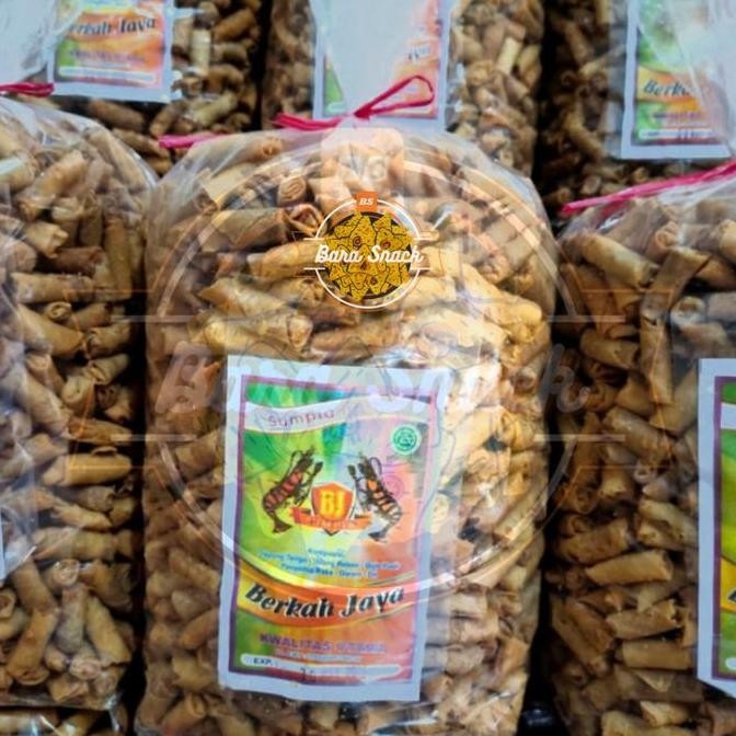 

[ 500gr ] Sumpia Udang Super Premium Cap Berkah Jaya / Camilan Snack Kiloan Murah -B