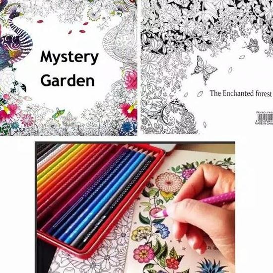 

Colng Book Buku Mewarnai Penghilang Stress