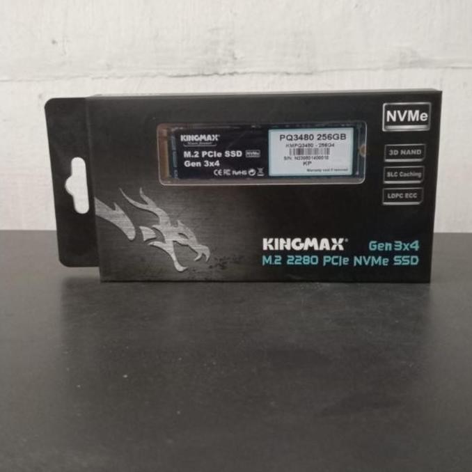 `````````] SSD KINGMAX 256GB PQ3480 NVMe M.2 2280 PCIe Gen 3x4