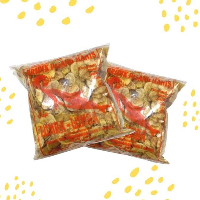 

Keripik Pisang UTUH Lumba-Lumba 300 gr Kripik Pisang Kepok Asin Manis Asli Malang