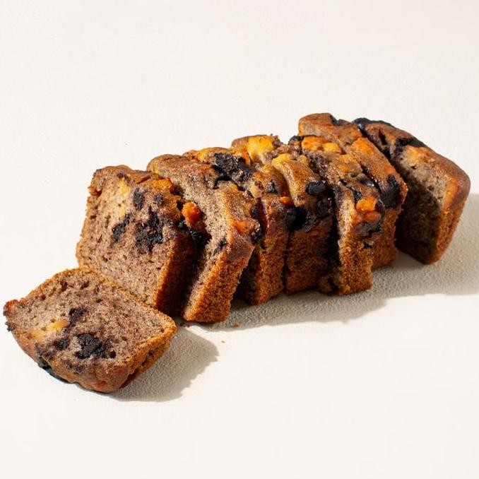 

FROLIC Choco Cheese Banana Bread Roti Pisang Coklat Keju