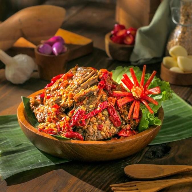 

[NEW PRODUCT] Mamafuji - Dendeng Lambok (Basah) 200gr / Dendeng Daging Sapi Khas Minang