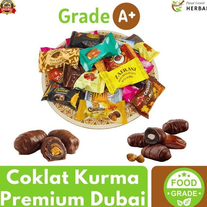 

Coklat Kurma Almond Arab Asli Mix 1Kg Untuk Lebaran Oleh2 Haji Umroh