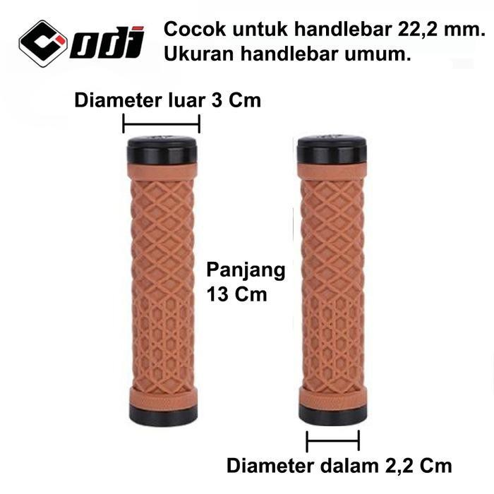 Odi Vans Lock-On Grips (130Mm) Hand Grip Handle Grip Sepeda Semua Bisa Grip Bmx Grip Mtb Handlebar B