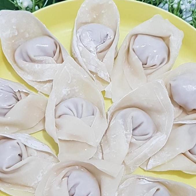 

Halal 20pcs Pangsit Rebus / Pangsit Goreng Frozen Dimsum Wonton Soup