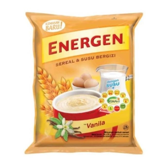 

ENERGEN RENCENG minuman sereal 30 GRAM cereal energen champion sachet