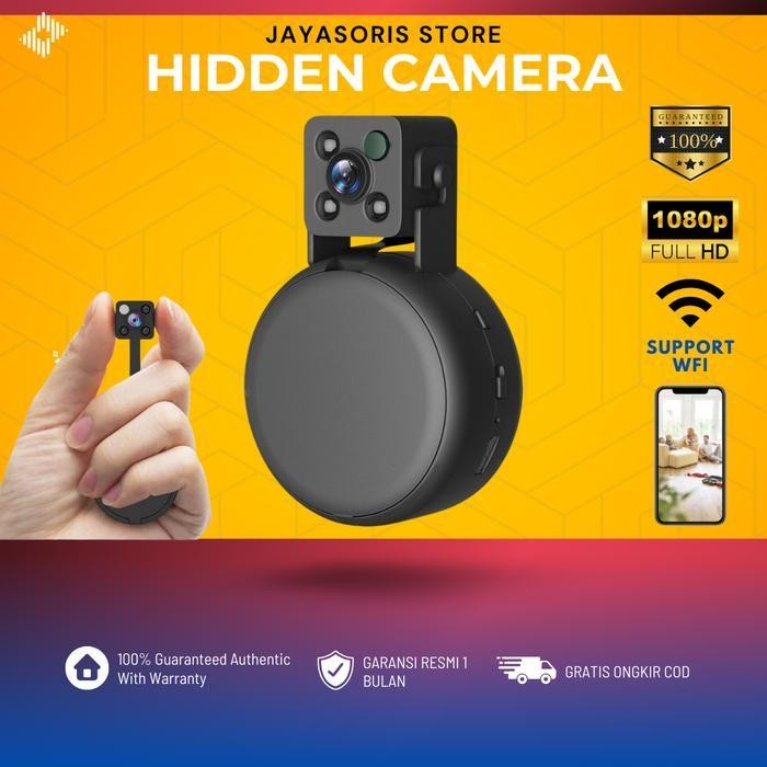 KAMERA CCTV MINI JARAK JAUH TANPA KABEL TERSEMBUNYI SPY CAM CAMERA HD