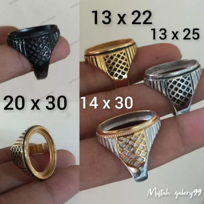 Cincin Emban Titanium Super 13x22 13x25 20x30 13x18 14x30 DiM