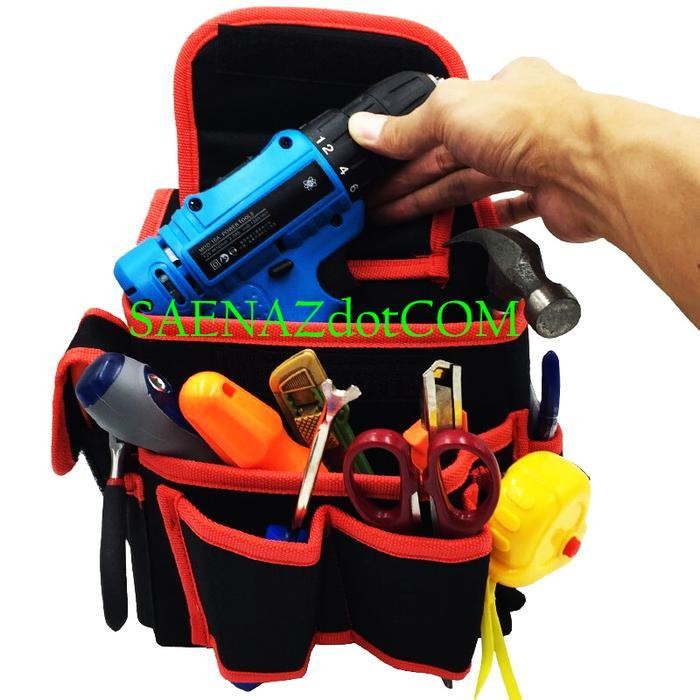 Tas Sabuk Pinggang/Tas Peralatan/Tas Tukang/Tas Perkakas Original Dan Terpercaya