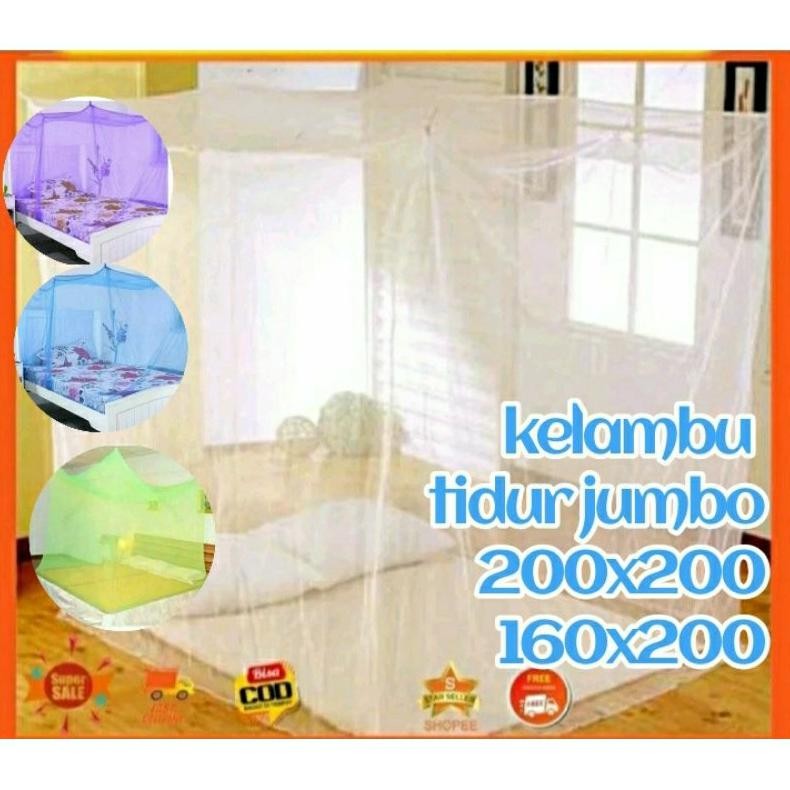 KELAMBU TIDUR POLOS JUMBO MURAH KELAMBU NYAMUK KELAMBU TIDUR KELAMBU MURAH KELAMBU BAYI KELAMBU LIPA