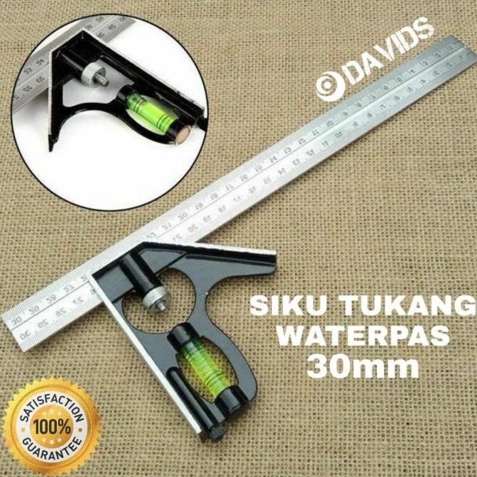 

[Expert] Penggaris siku tukang waterpas multifungsi