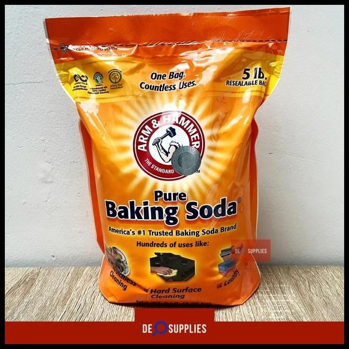 

Terlaris Arm & Hammer Baking Soda 2.26Kg - Pure Bakingsoda Usa Arm Hammer Good Quality
