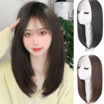 Hair Clip Lurus Natural Panjang 40CM U-Shape , Hair Clip Korean Big Layer, Hair Clip DiM