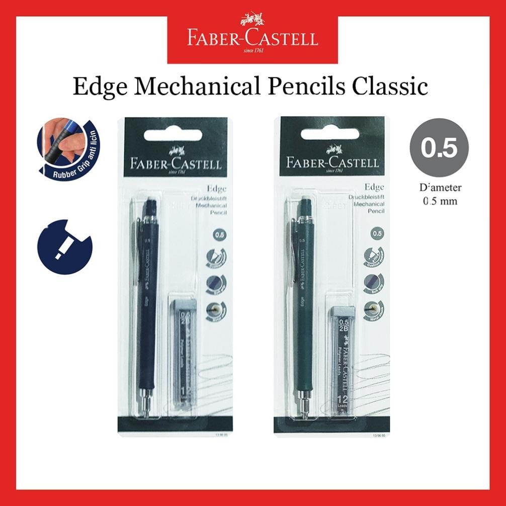 

Pensil Mekanik Faber Castell / Edge Mechanical Pencil 0.5 Classic DiM