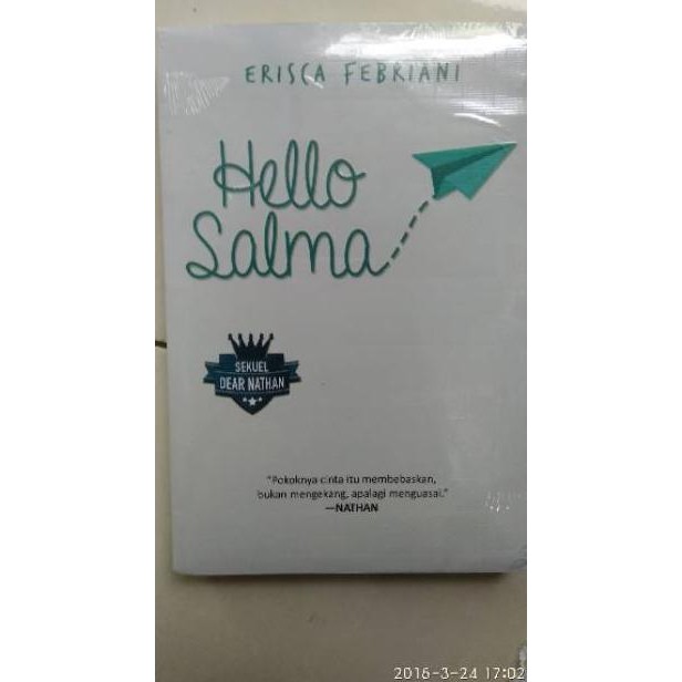 

READY Novel Hello Salma Erisca Febriani DiM