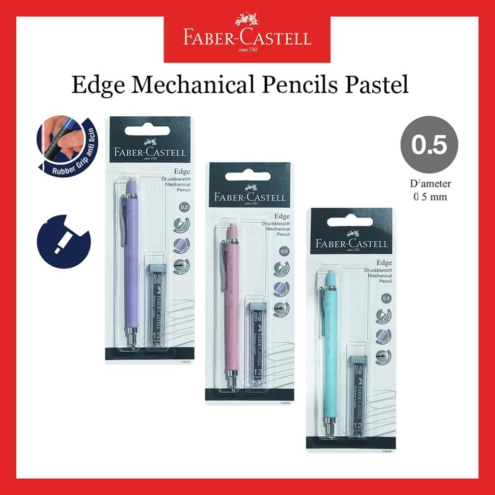 

Pensil Mekanik Faber Castell / Edge Mechanical Pencil 0.5 Pastel DiM