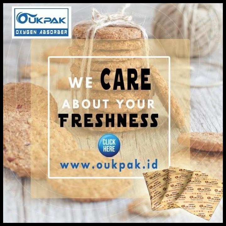 

Terlaris Oukpak 50Cc Pengawet Makanan Oxygen Absorber Oksigen Halal Good Quality
