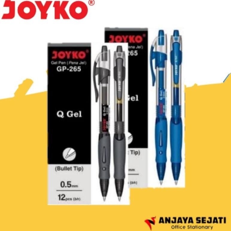 

Gelpen Joyko GP-265 ( Q Gel ) - Lusinan - 12pcs DiM