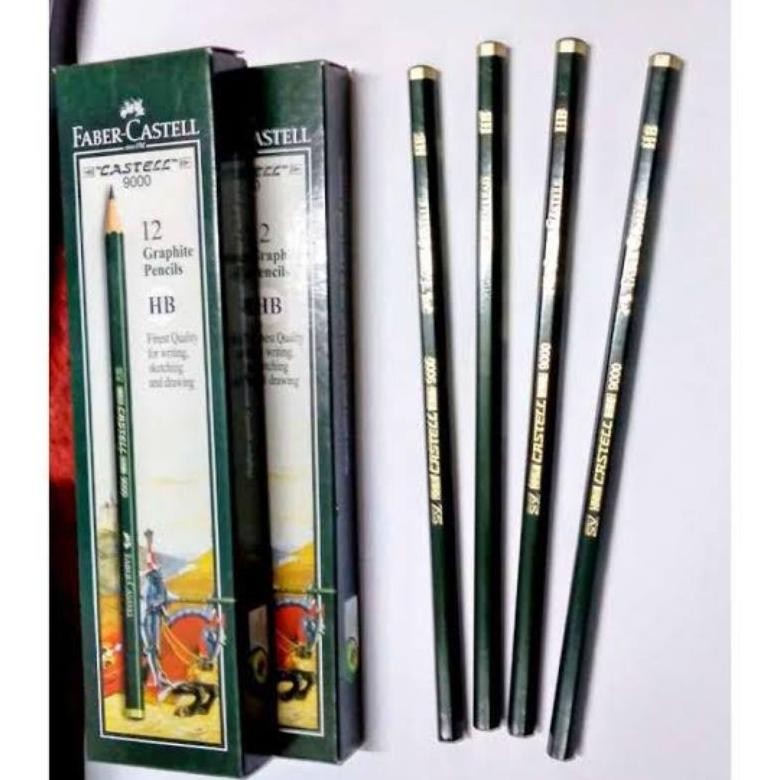 

TERMURAH!!!PENSIL FABER CASTELL9000 2B ORIGINAL DiM