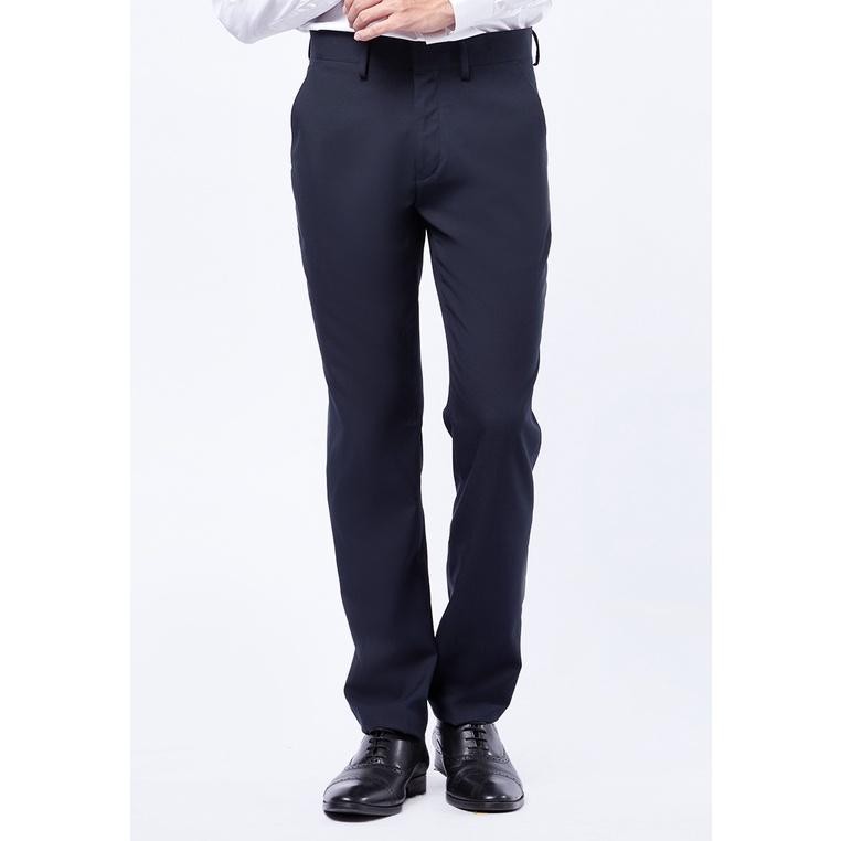Executive Slim Fit Formal Pants Dark Blue Terlaris Best Quality 100% Original