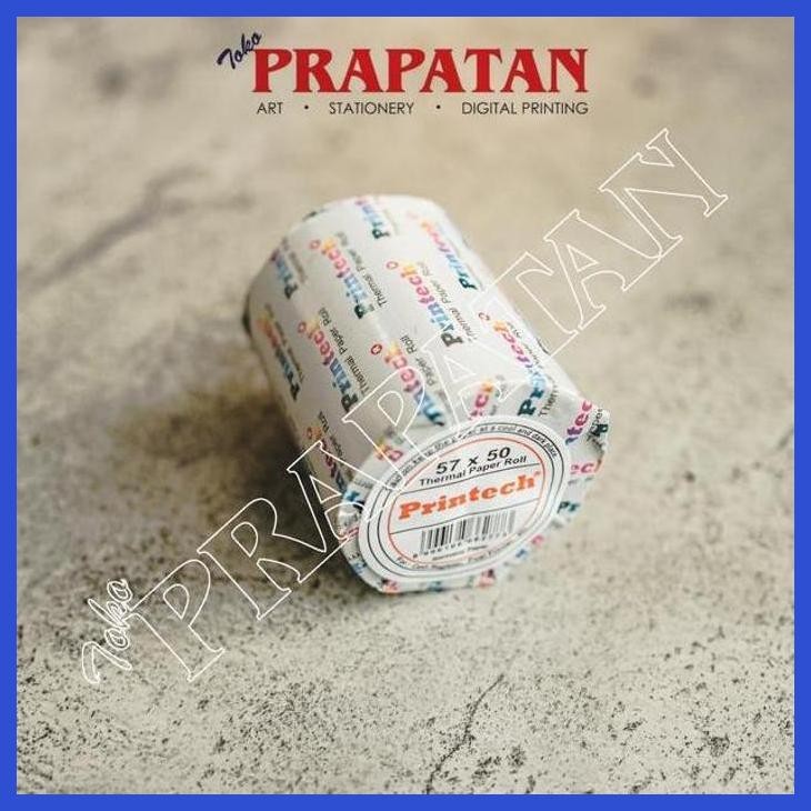 

( SEKOLAH / LUKIS ) PROMO KERTAS THERMAL / THERMAL PAPER ROLL / KERTAS KASIR PRINTECH 57 X 50 (SENI / MENGGAMBAR / ART / KERAJINAN ) SIAP KIRIM