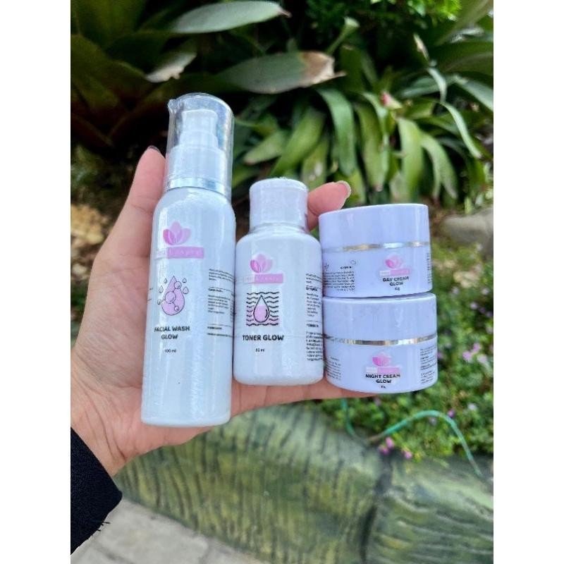 [ Prm Luxury ] Glow | Acne | Flek | Packing Putih New Best Quality 100% Original