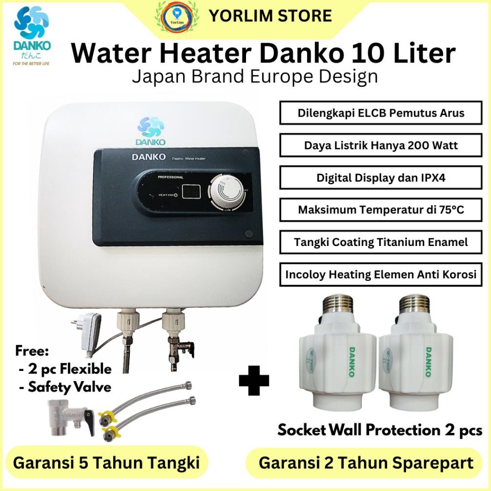 NEW Water Heater Listrik Danko 10 Liter [terbaik][terlaris]