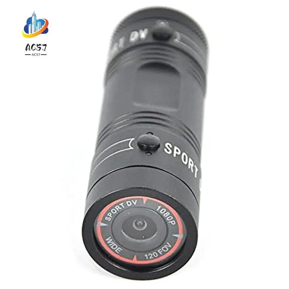 AC57-F9 Mini Sports Camera 1080P Outdoor Riding Motorcycle Helmet Sports DV Camera Video Waterproof 