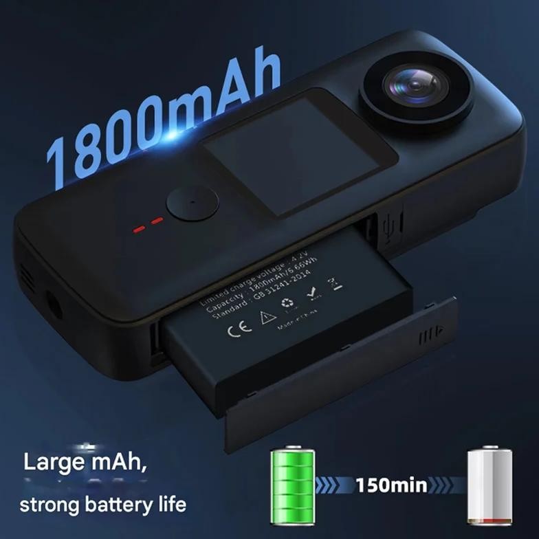 4K HD Wifi Action Camera Vlog Sports Selfie Premium