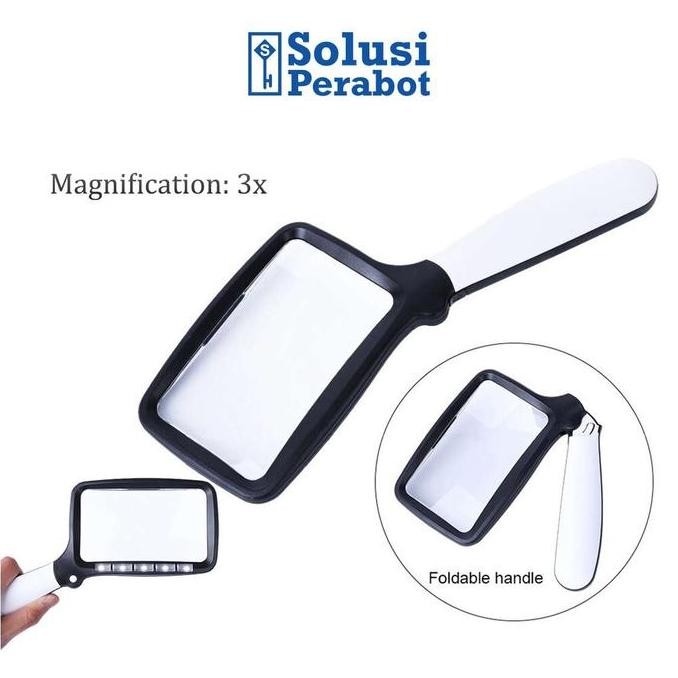 

Sale Kaca Pembesar Led Ab79 Sp / Lampu Lup Lensa Magnifier Handheld
