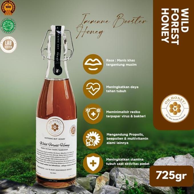 

NEW Wild Forest Honey - Madu Immune Booster / 100% Madu Hutan Asli READY