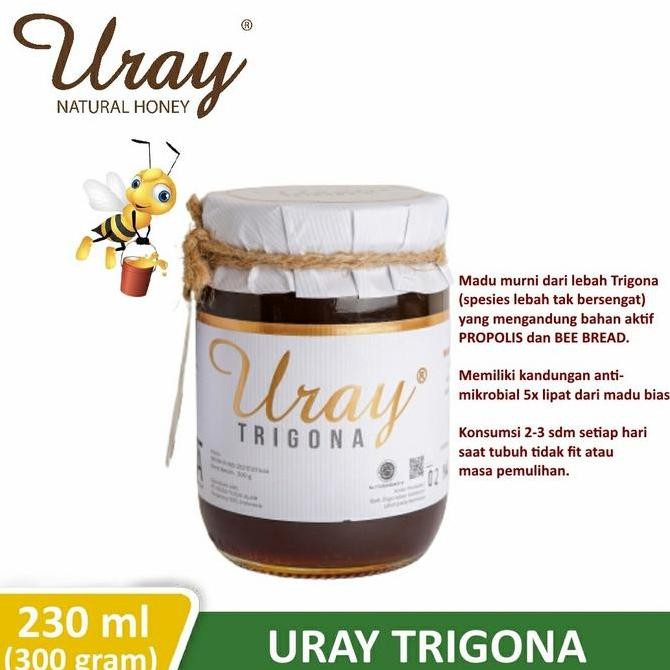 

NEW Madu Uray - Trigona (230 ml / 300 gram) READY