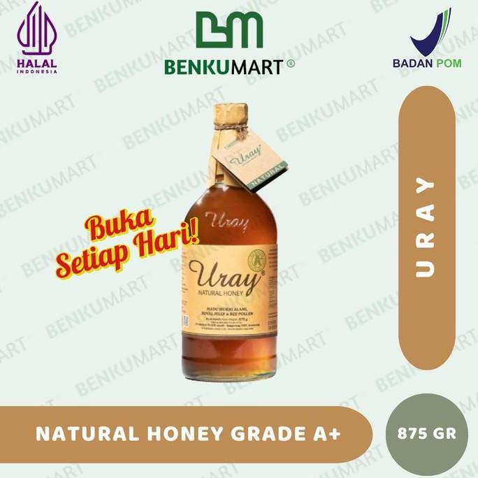 

NEW Madu Lebah Alami Grade A+ | Madu Uray | Natural Honey 100% 875gr READY