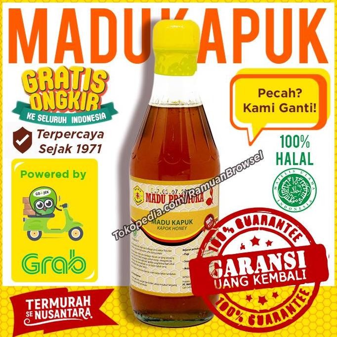

NEW Madu Pramuka Alami (Madu Kapuk) 350ml READY
