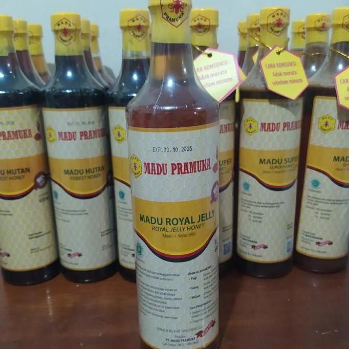 

NEW Madu Pramuka Royal Jelly 650ml READY
