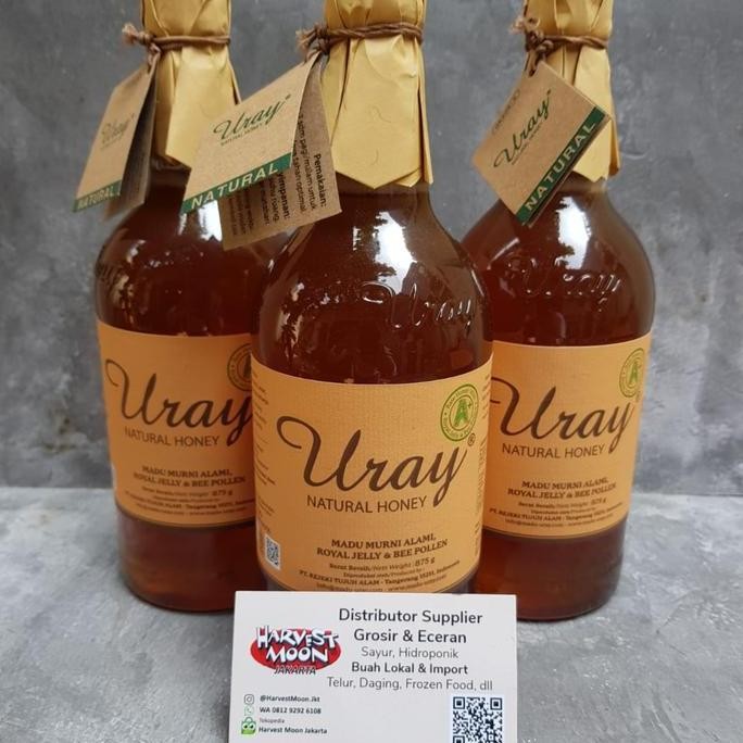 

NEW HarvestMoon Madu Uray Natural Forest Honey Botol READY
