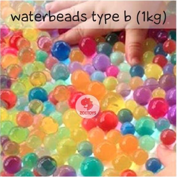 Zoetoys Waterbeads 1kg / hydrogel kiloan / water beads | edutoys | mainan edukasi sensory toy grosir